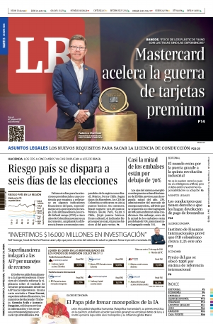 Portada de La República · 26 may 2026