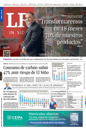 Portada de La República · 28 may 2026