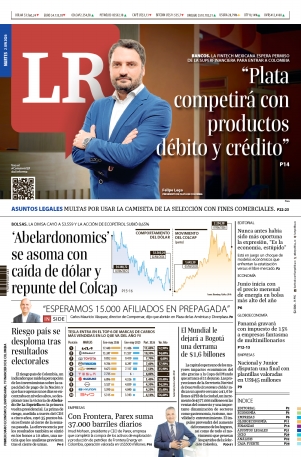 Portada de La República · 2 jun 2026