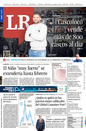 Portada de La República · 12 jun 2026