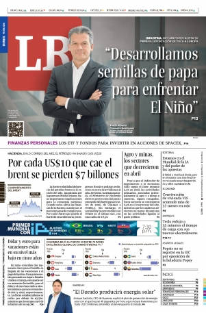 Portada de La República · 19 jun 2026