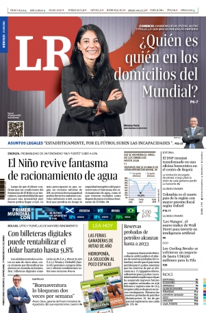 Portada de La República · 24 jun 2026