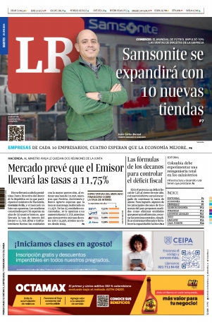 Portada de La República · 30 jun 2026