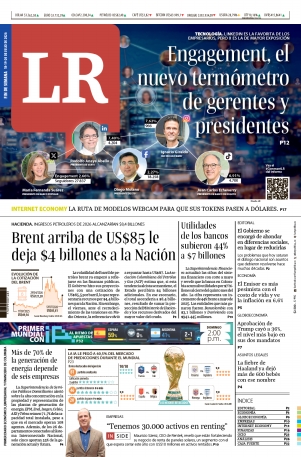 Portada de La República · 18 jul 2026