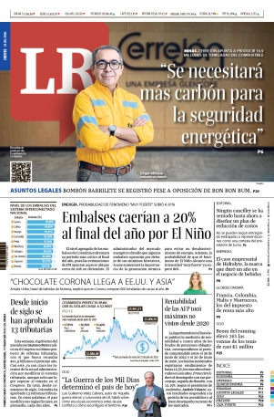 Portada de La República · 23 jul 2026