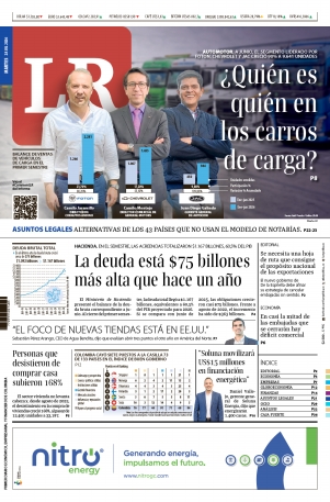 Portada de La República · 28 jul 2026