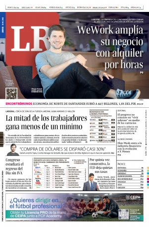 Portada de La República · 30 jul 2026