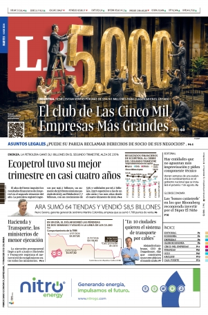 Portada de La República · 4 ago 2026